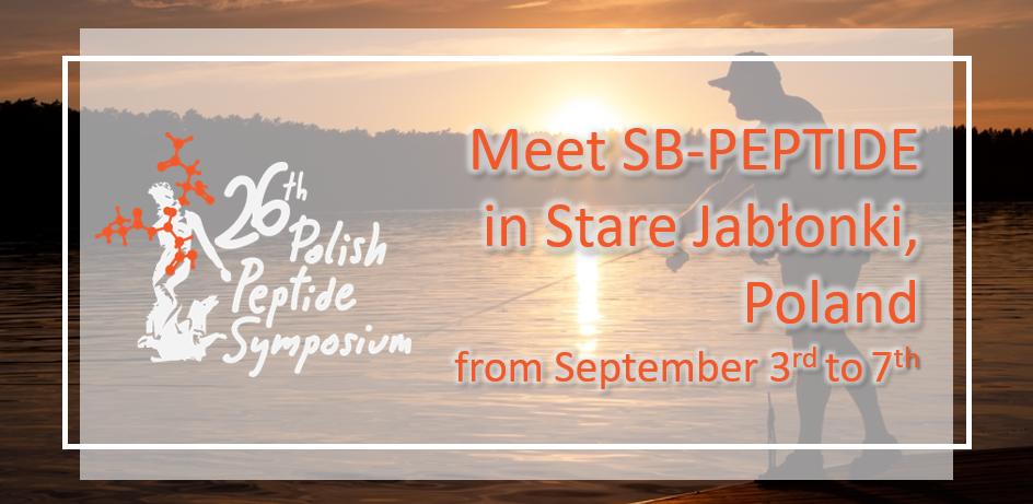 26th Polish Peptide Symposium-SB-PEPTIDE participation