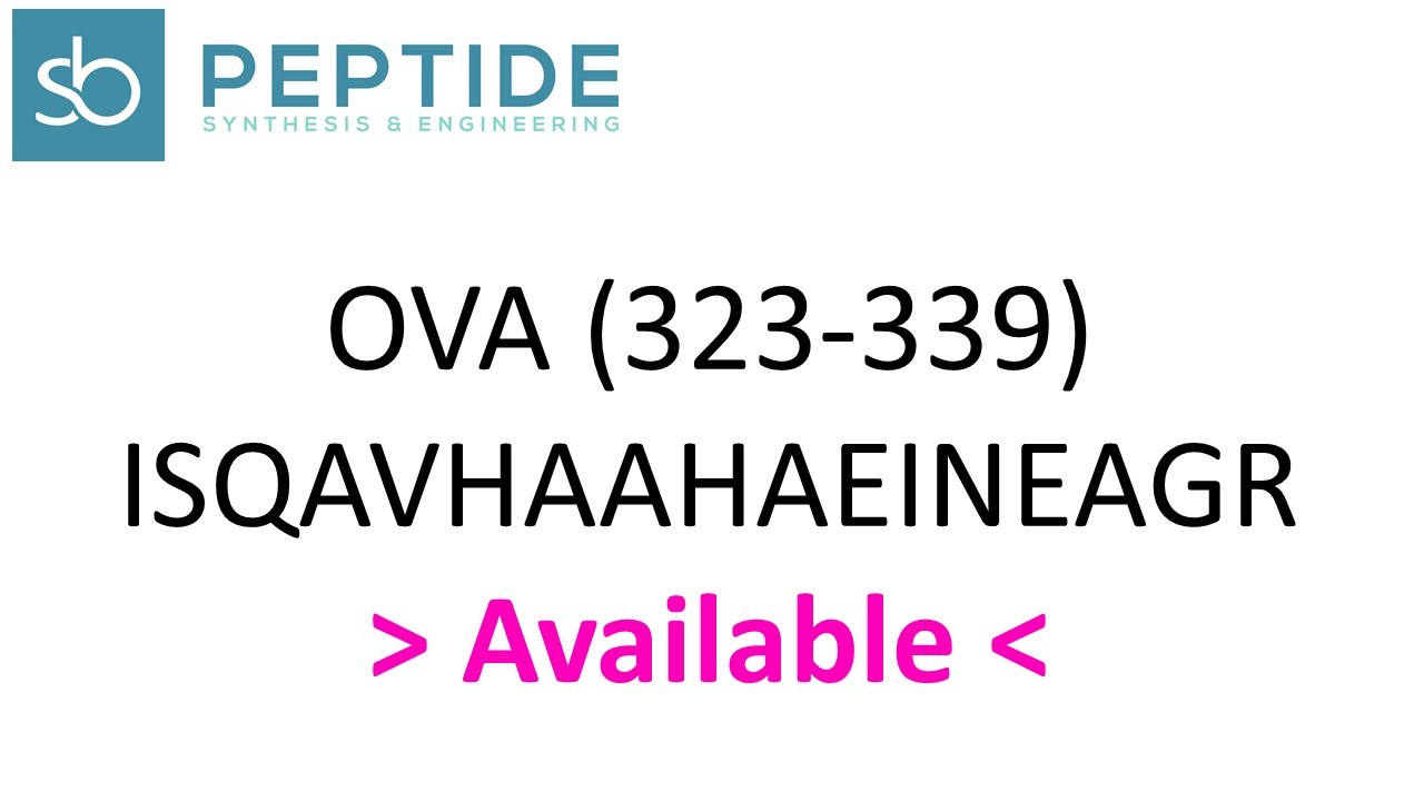 Ova (323-339) - ISQAVHAAHAEINEAGR - CAS 92915-79-2