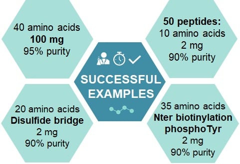 Peptide express synthesis service